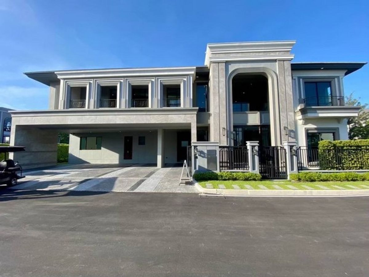 ขายบ้านเกษตร นวมินทร์ ลาดปลาเค้า : HR2530Brand New Luxury House for Sales:Grand Bangkok Boulevard (Ramintra-Kaset Nawamin)