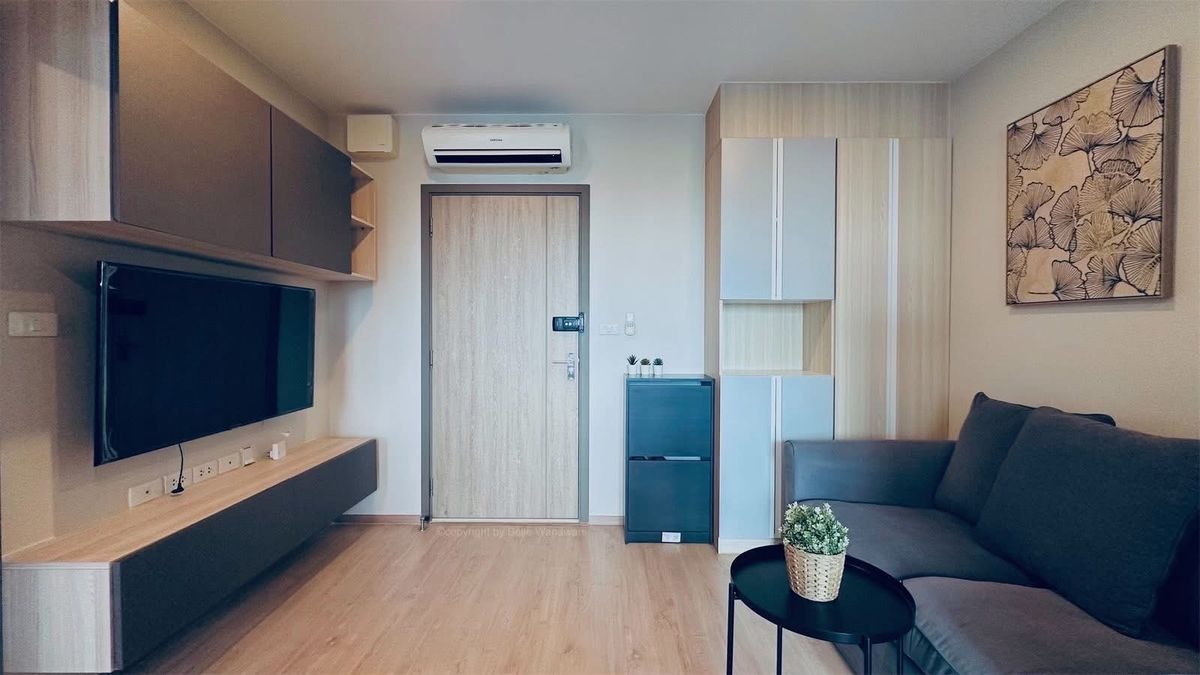 ให้เช่าคอนโดบางนา แบริ่ง ลาซาล : [For Rent!] ทิศใต้ IDEO O2  Uniquely Decorated | 1 Bed 🛏️ | 33 sqm