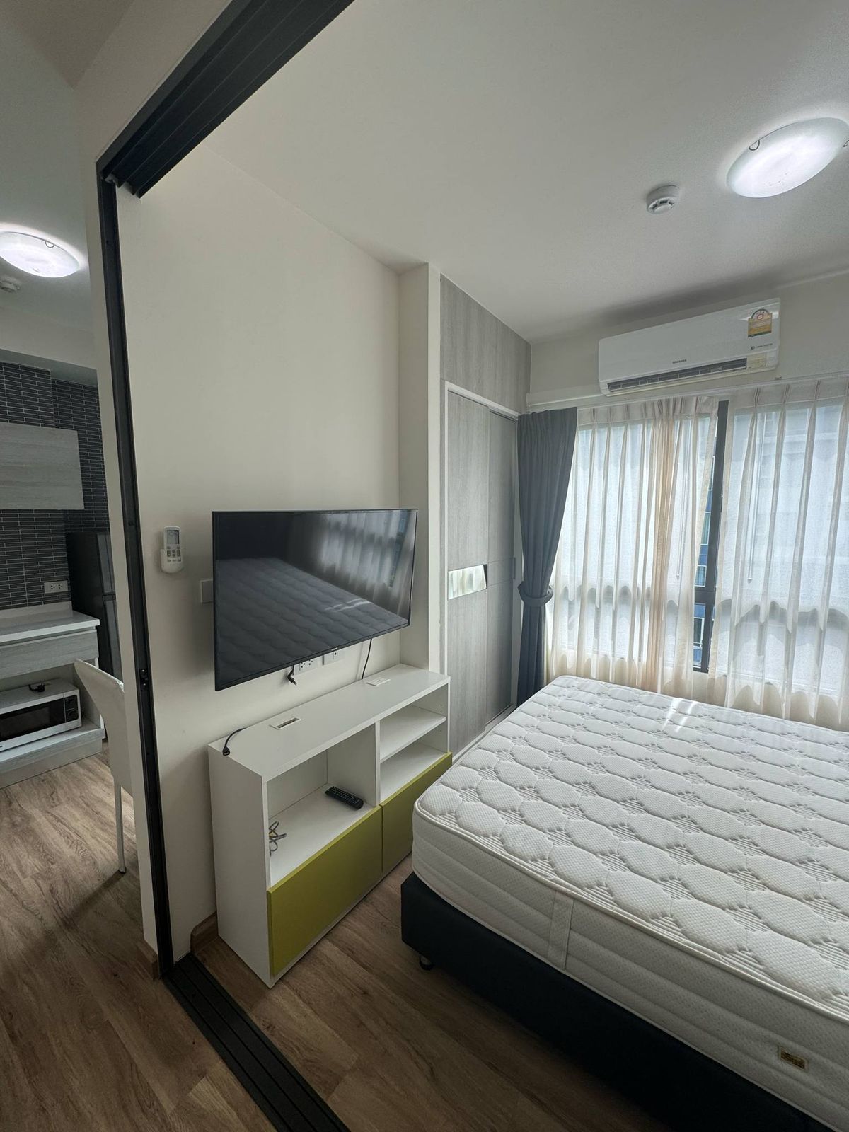 ให้เช่าคอนโดวิภาวดี ดอนเมือง หลักสี่ : 🚨ให้เช่าด่วน! (RC2579) Grene Condo Donmueang Songprapha กรีเน่ คอนโด ดอนเมือง สรงประภา ห้องใหม่ แต่งสวย แต่งครบ ราคาดี 8,000 แอดไลน์ @metroestate