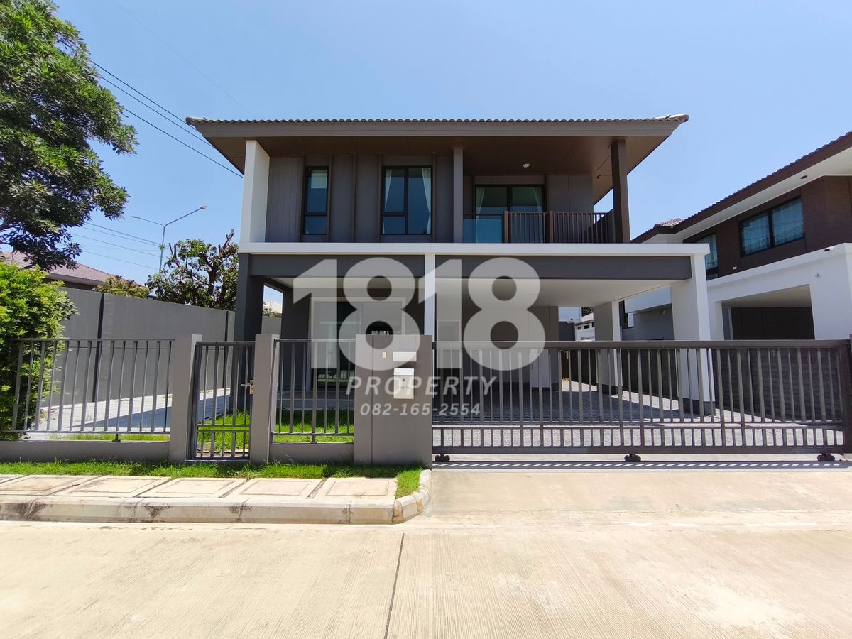 ขายบ้านปทุมธานี รังสิต ธรรมศาสตร์ : บ้านเดี่ยว 2 ชั้น โครงการ สราญสิริ รังสิต (หลังมุม)