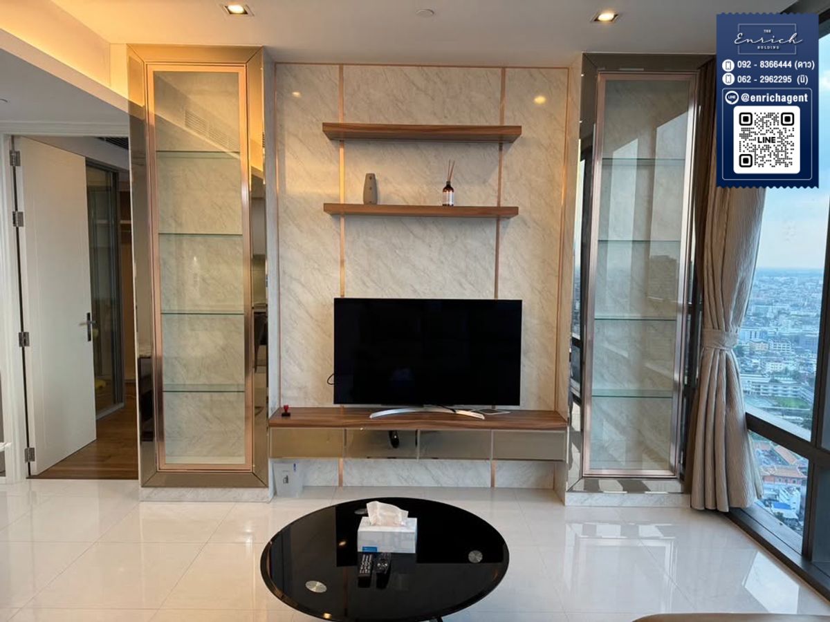 For RentCondoSathorn, Narathiwat : 💙 For rent, The Bangkok Sathorn, a beautiful room near BTS Surasak 💙 Tel. 062-2962295 Ni // Line ID: @enrichagent
