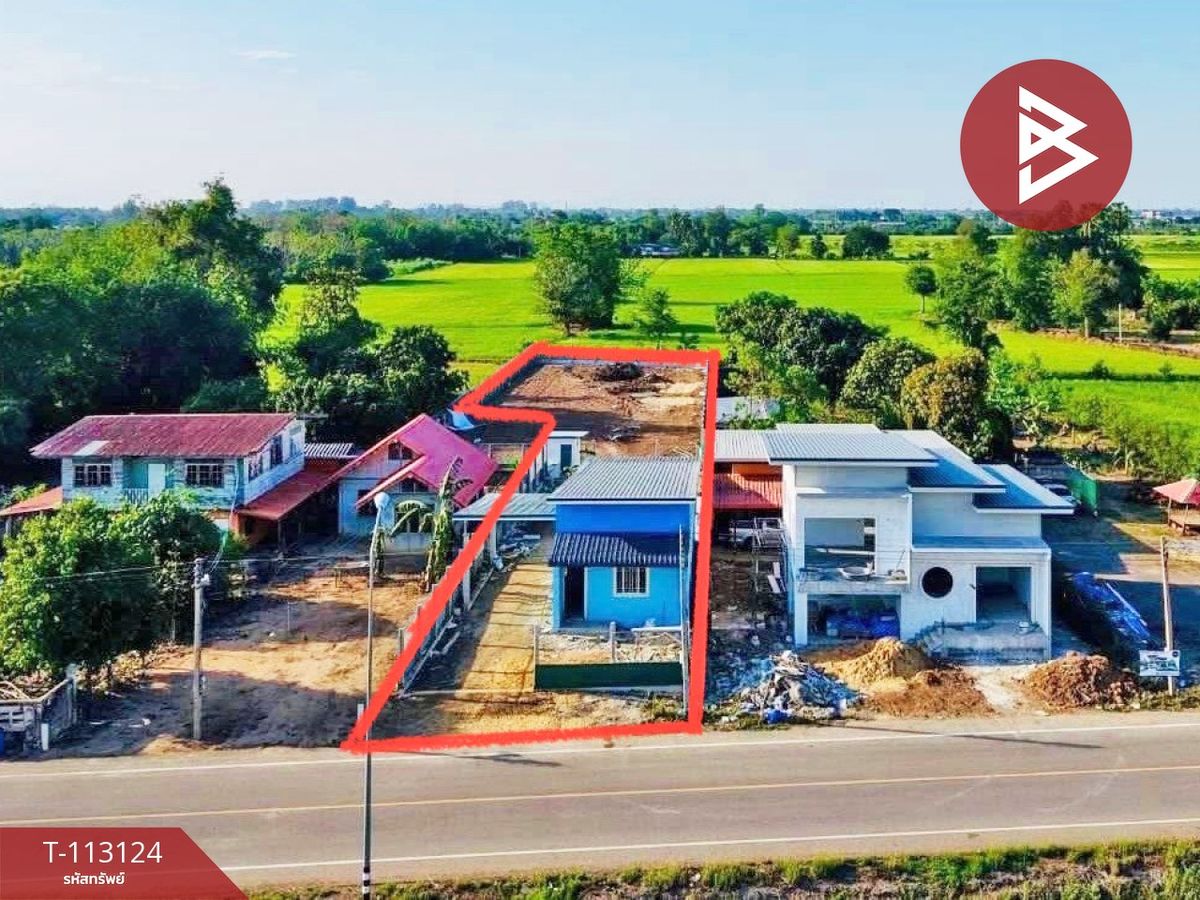 ขายที่ดินชัยนาท : ขายที่ดินพร้อมสิ่งปลูกสร้าง เนื้อที่ 3 งาน 39.8 ตร.วา ธรรมามูล ชัยนาท
