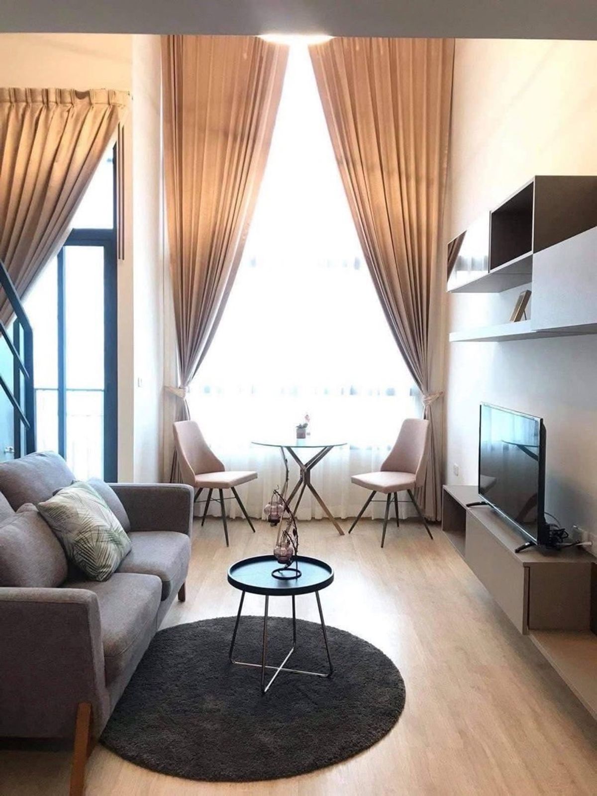 ให้เช่าคอนโดพระราม 9 เพชรบุรีตัดใหม่ RCA : ห้อง Duplex ตึก Ideo new Rama 9 💖 ห้องสวยยย