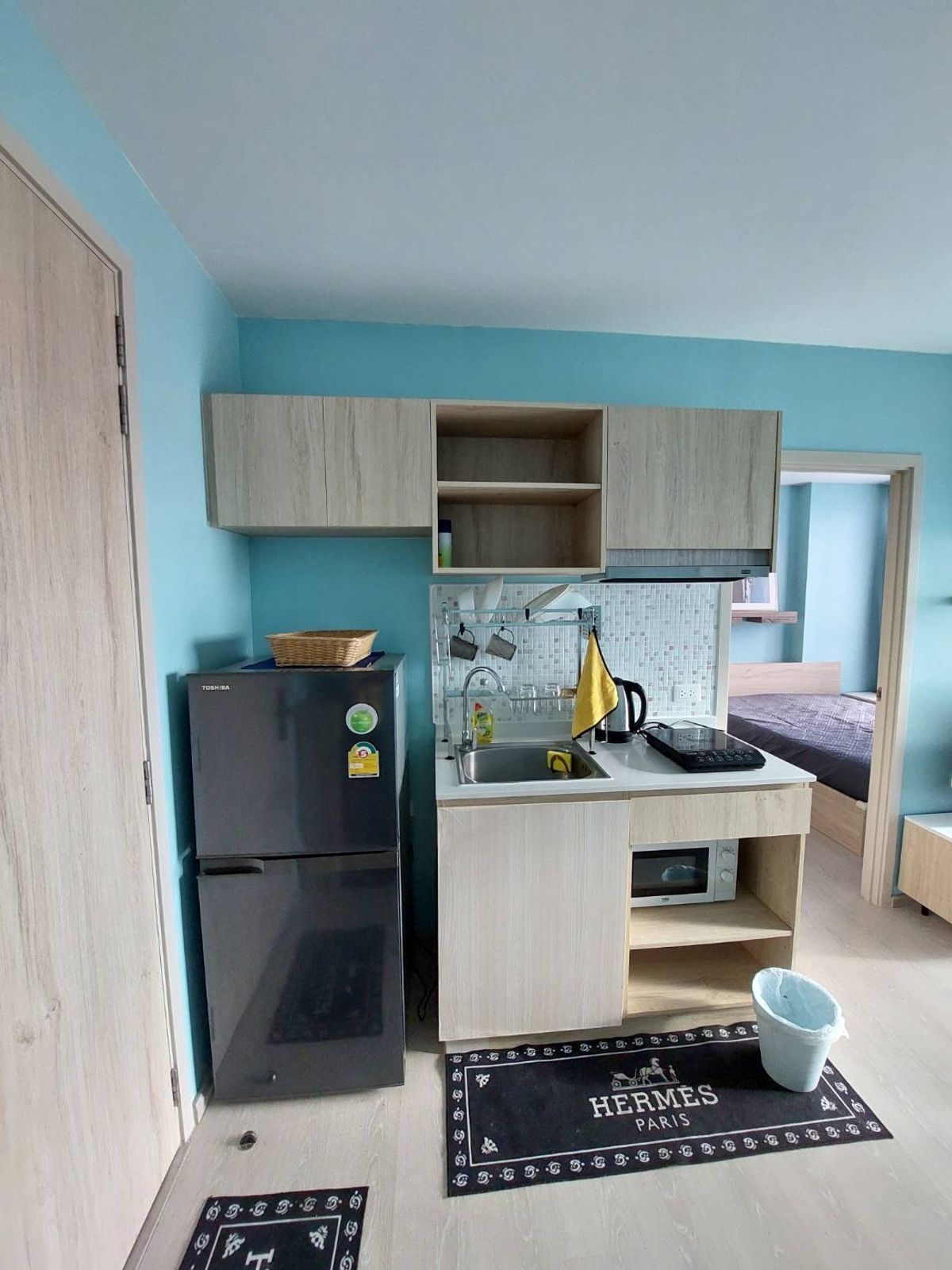 For RentCondoPattanakan, Srinakarin : For rent 🔥 Nue Noble Srinakarin - Lasalle 🔥 Near MRT Sri Lasalle, negotiable price ‼️