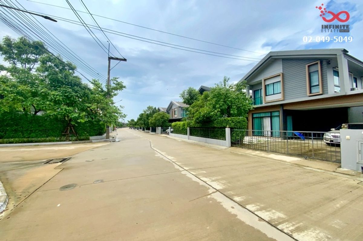 ขายบ้านปทุมธานี รังสิต ธรรมศาสตร์ : ขายบ้านเดี่ยว 2 ชั้น คณาสิริ ราชพฤกษ์ 346 ถนนราชพฤกษ์ ปทุมธานี 