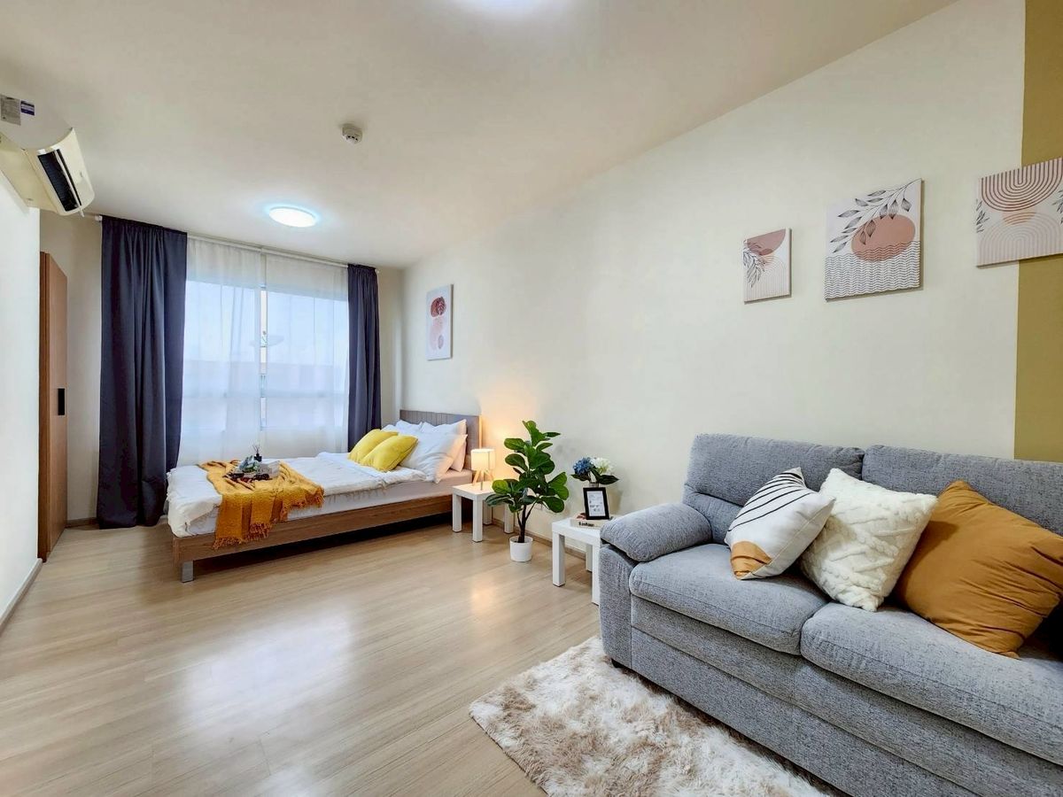 For SaleCondoRattanathibet, Sanambinna : Me250127 Condo for sale, beautiful room, plum condo, unity, ready