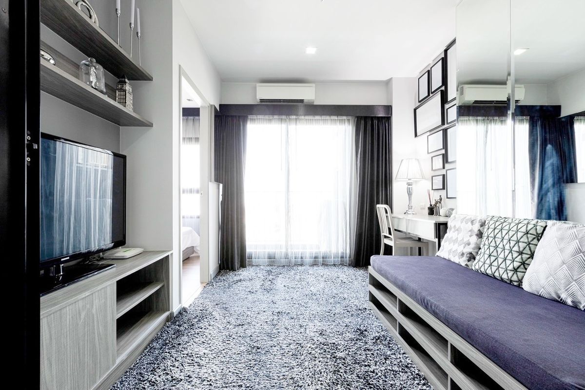 ขายคอนโดลาดพร้าว เซ็นทรัลลาดพร้าว : ขาย คอนโด Chapter One Midtown ลาดพร้าว 24 ห้องมุม 32 ตรม. ตกแต่งสวย เฟอร์นิเจอร์ครบ