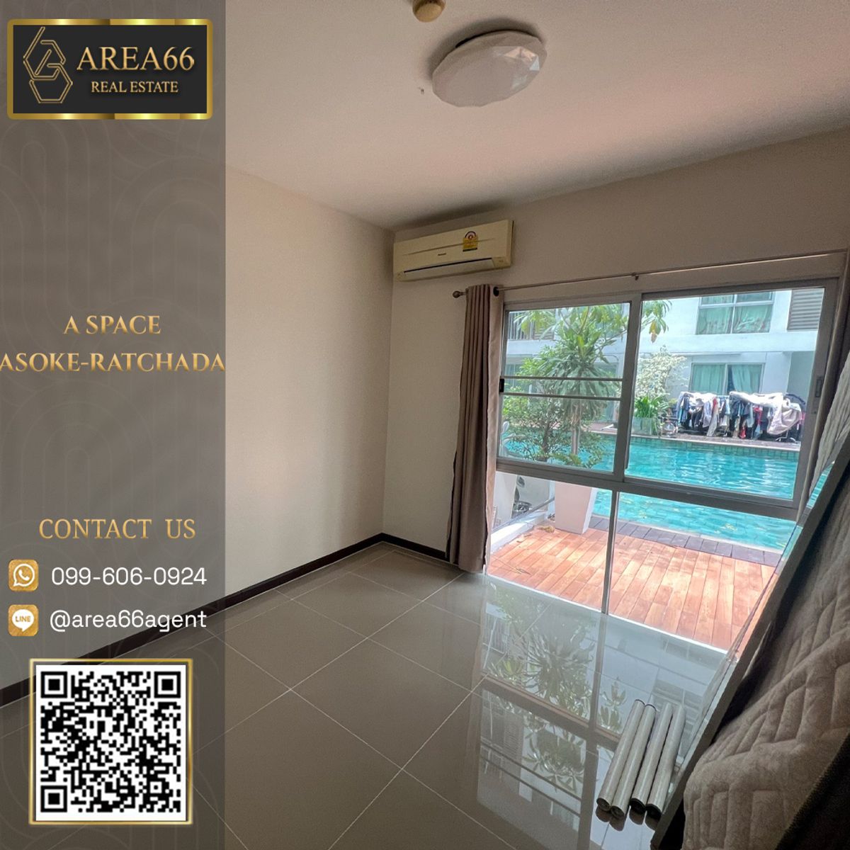 For RentCondoRama9, Petchburi, RCA : 🔥 Condo for rent A Space Asoke-Ratchada