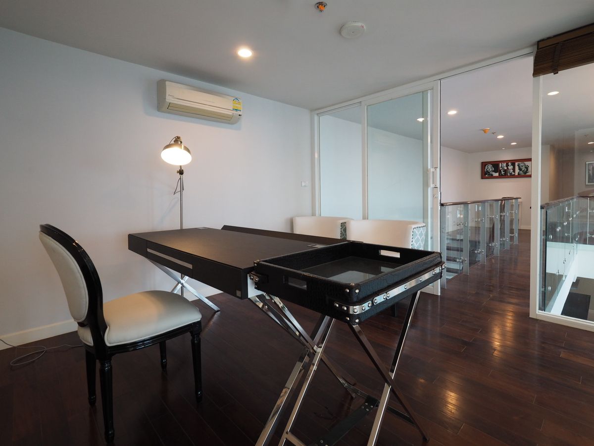 ให้เช่าคอนโดพระราม 9 เพชรบุรีตัดใหม่ RCA : ให้เช่า Penthouse - Circle Condominium ราคา 220,000 บาท [MKr250611]