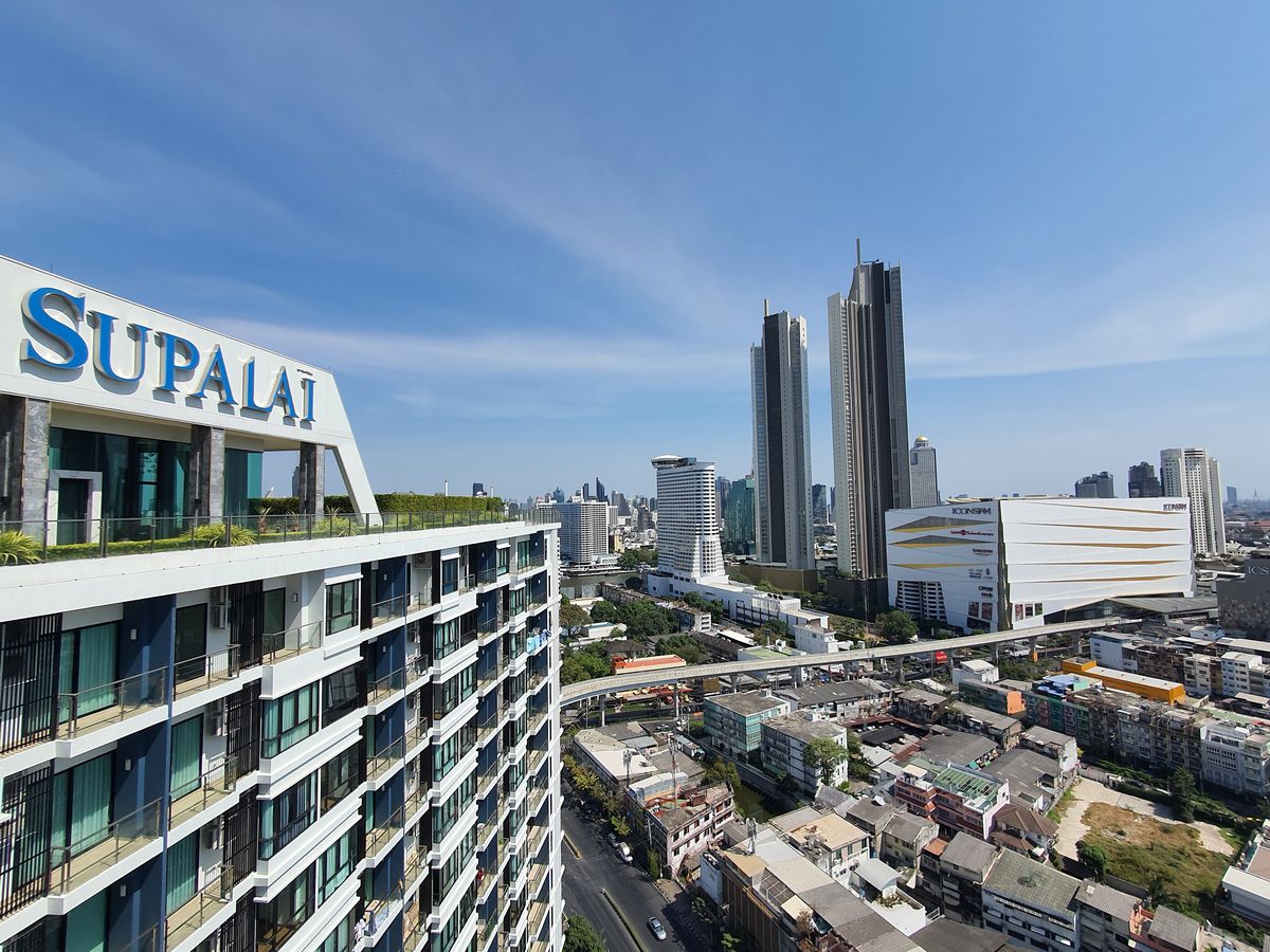 For RentCondoWongwianyai, Charoennakor : Penthouse for rent - Supalai Premier Charoen Nakhon Price 350,000 baht [MKr250615]