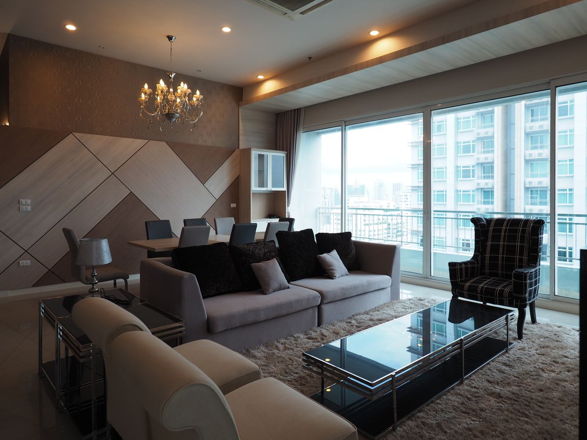 ให้เช่าคอนโดพระราม 9 เพชรบุรีตัดใหม่ RCA : ให้เช่า Penthouse - Circle Condominium ราคา 100,000 บาท [MKr250610]