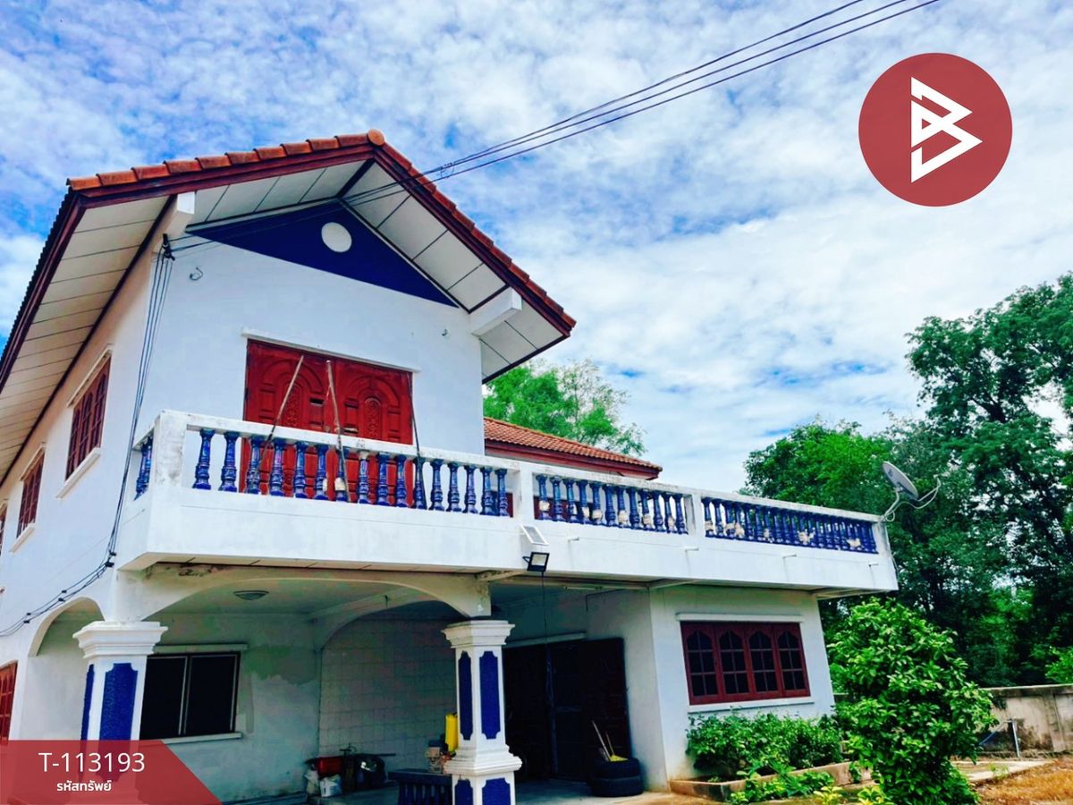 ขายบ้านสุพรรณบุรี : ขายบ้านเดี่ยว 2 ชั้น เนื้อที่ 3 งาน 95 ตร.วา ต.ปากน้ำ สุพรรณบุรี