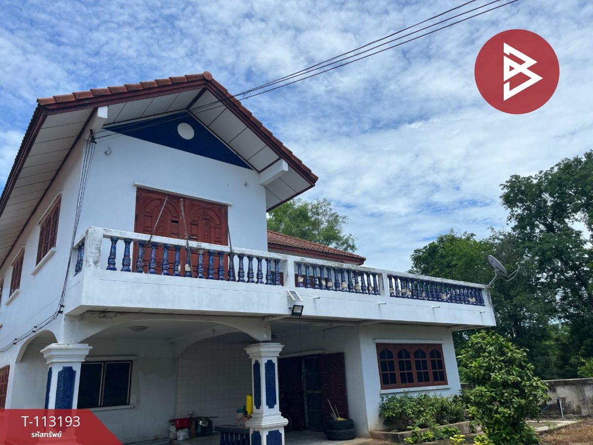 ขายบ้านสุพรรณบุรี : ขายบ้านเดี่ยว 2 ชั้น เนื้อที่ 3 งาน 95 ตร.วา ต.ปากน้ำ สุพรรณบุรี