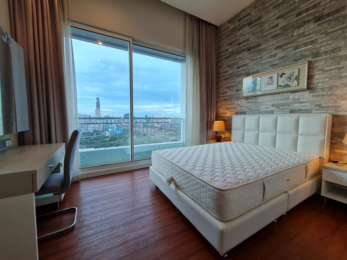 ให้เช่าคอนโดพระราม 9 เพชรบุรีตัดใหม่ RCA : ให้เช่า Penthouse - Circle Condominium ราคา 100,000 บาท [MKr250610]