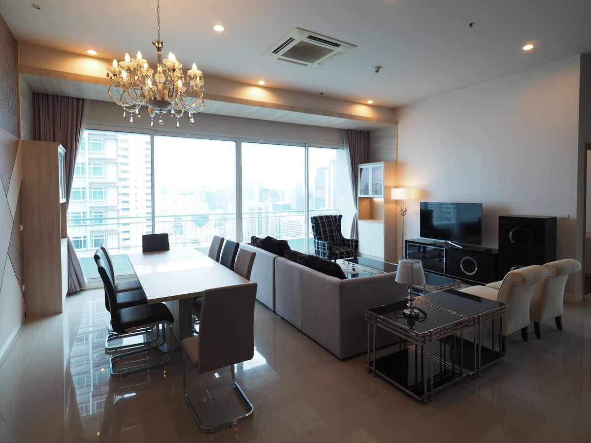 ให้เช่าคอนโดพระราม 9 เพชรบุรีตัดใหม่ RCA : ให้เช่า Penthouse - Circle Condominium ราคา 100,000 บาท [MKr250610]