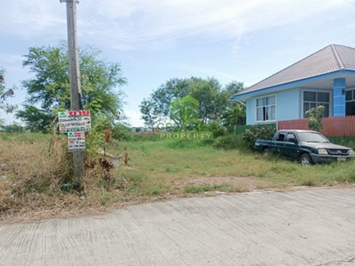 For SaleLandChachoengsao : Land for sale 50 sq.wah, Bang Pakong, Chachoengsao, suitable for planting a good location near Sukhumvit Road