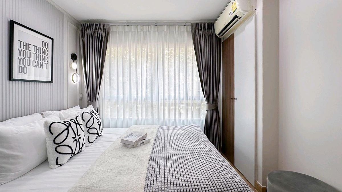 For SaleCondoPattanakan, Srinakarin : 💎 Beautiful room, clean, ready & quot; Lumpini & quot; on the golden location ⚡️ next to the Phatthanakan Rd. Tangible price! 👏👏👏