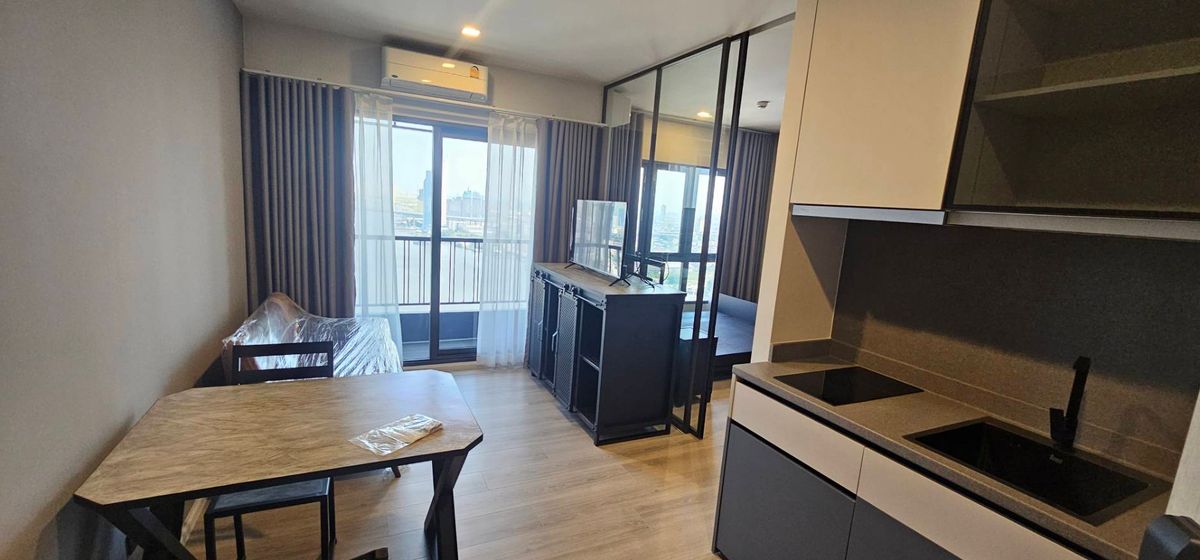 ให้เช่าคอนโดพระราม 3 สาธุประดิษฐ์ : ให้เช่า 🚩The Key Rama 3  🛌1 Beds 30 sq.m.🚇Near BRT Rama III Bridge