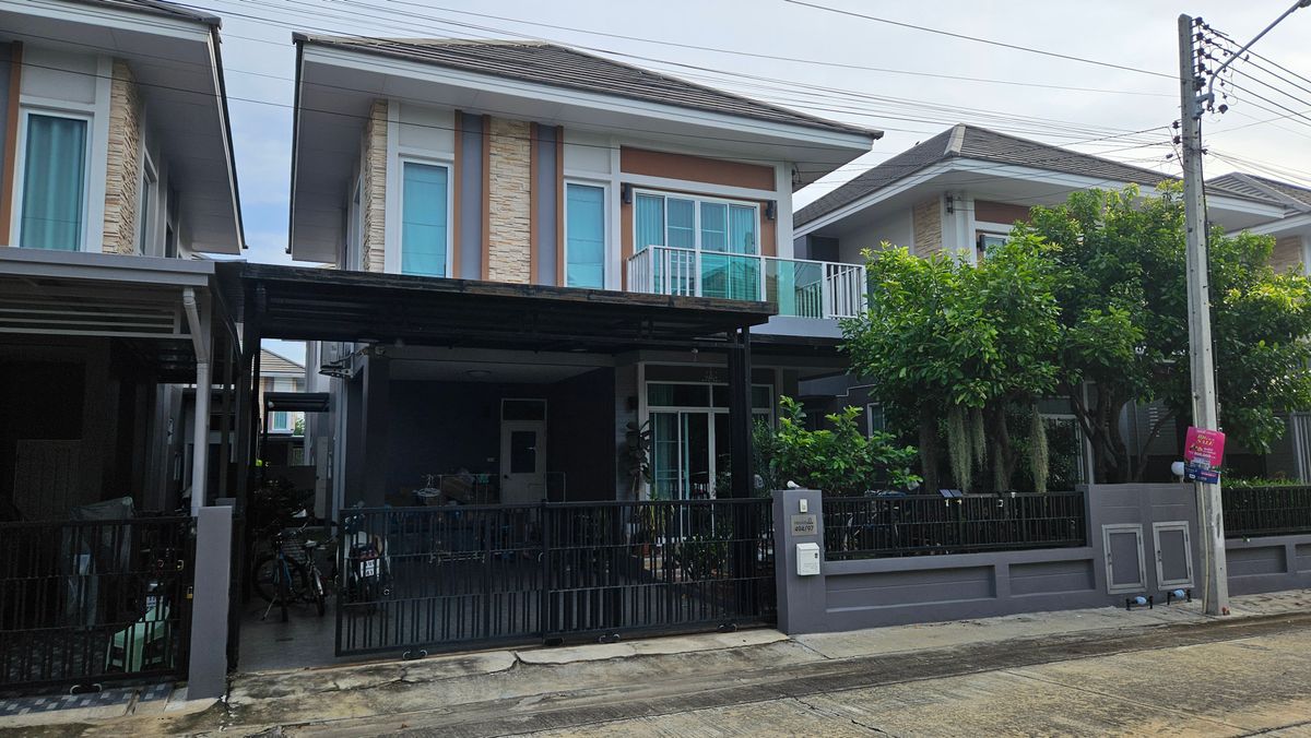 ขายอยุธยา : 🏠 ขายบ้านแฝดสไตล์บ้านเดี่ยว หมู่บ้านนราไพรเวท