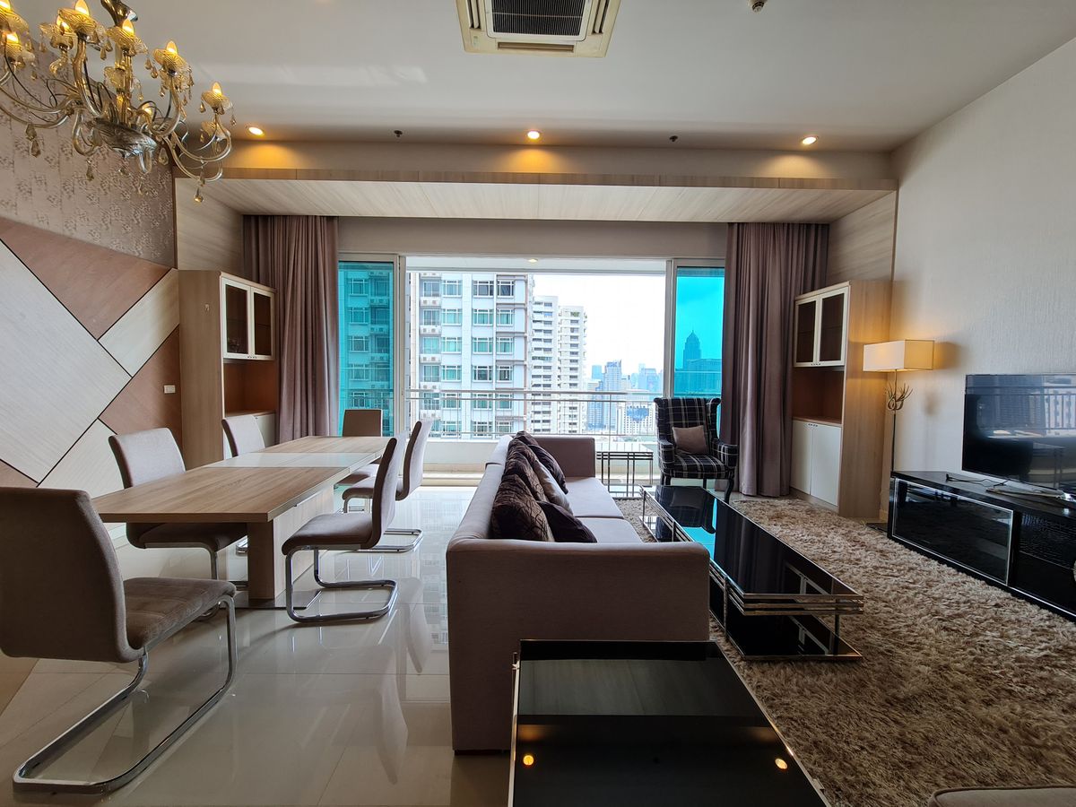 For RentCondoRama9, Petchburi, RCA : Penthouse For rent Circle Condominium Price 100,000 baht [MKr250610]