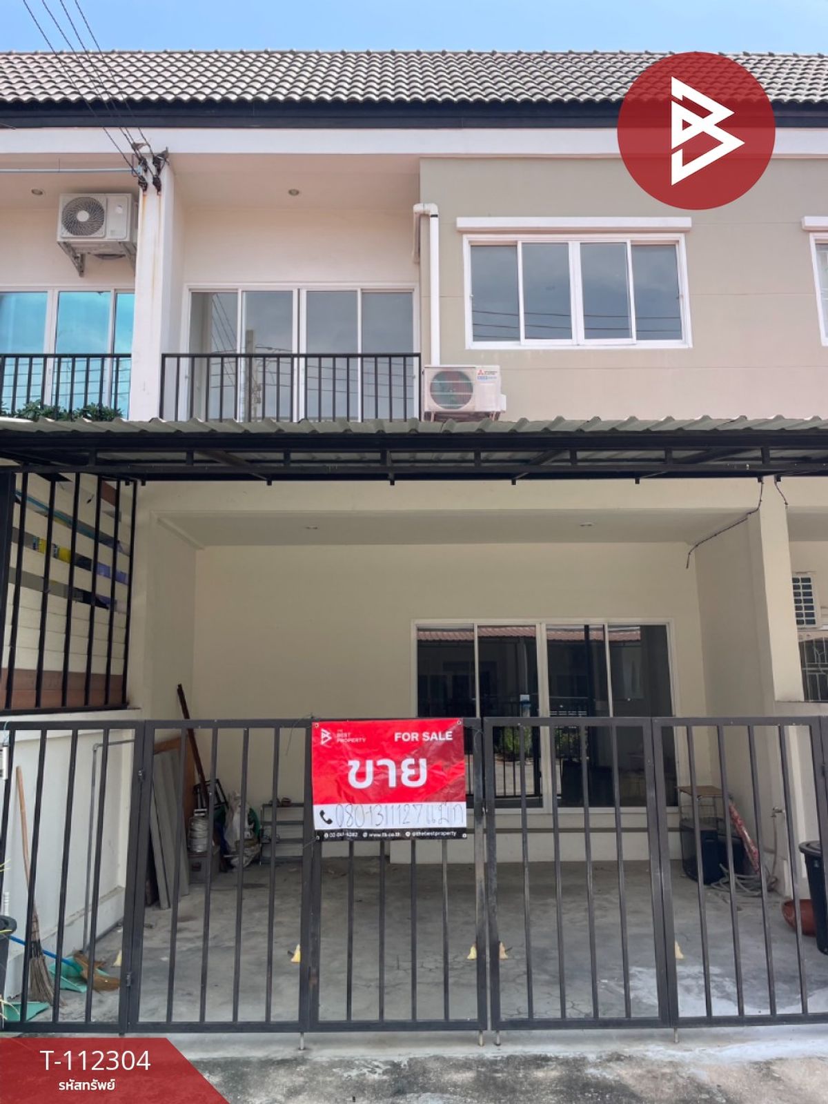 For SaleTownhomeChachoengsao : Baan Vana In Town Project for sale in front of Chachoengsao