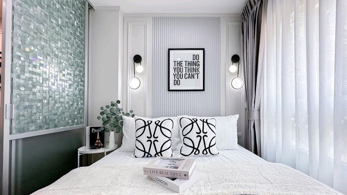 For SaleCondoPattanakan, Srinakarin : 💎 Beautiful room, clean, ready & quot; Lumpini & quot; on the golden location ⚡️ next to the Phatthanakan Rd. Tangible price! 👏👏👏