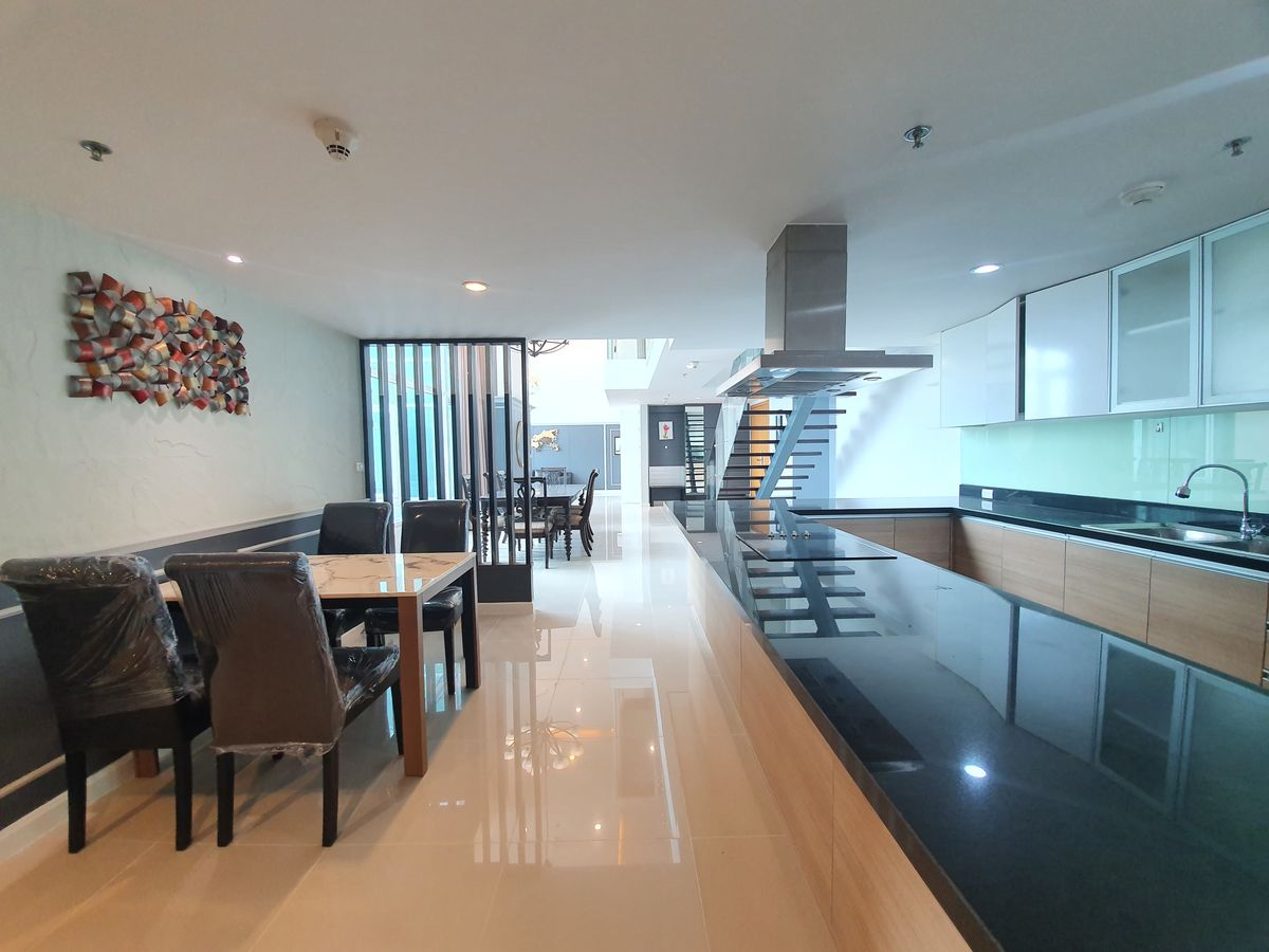 ให้เช่าคอนโดพระราม 9 เพชรบุรีตัดใหม่ RCA : ให้เช่า Penthouse - Circle Condominium ราคา 220,000 บาท [MKr250611]