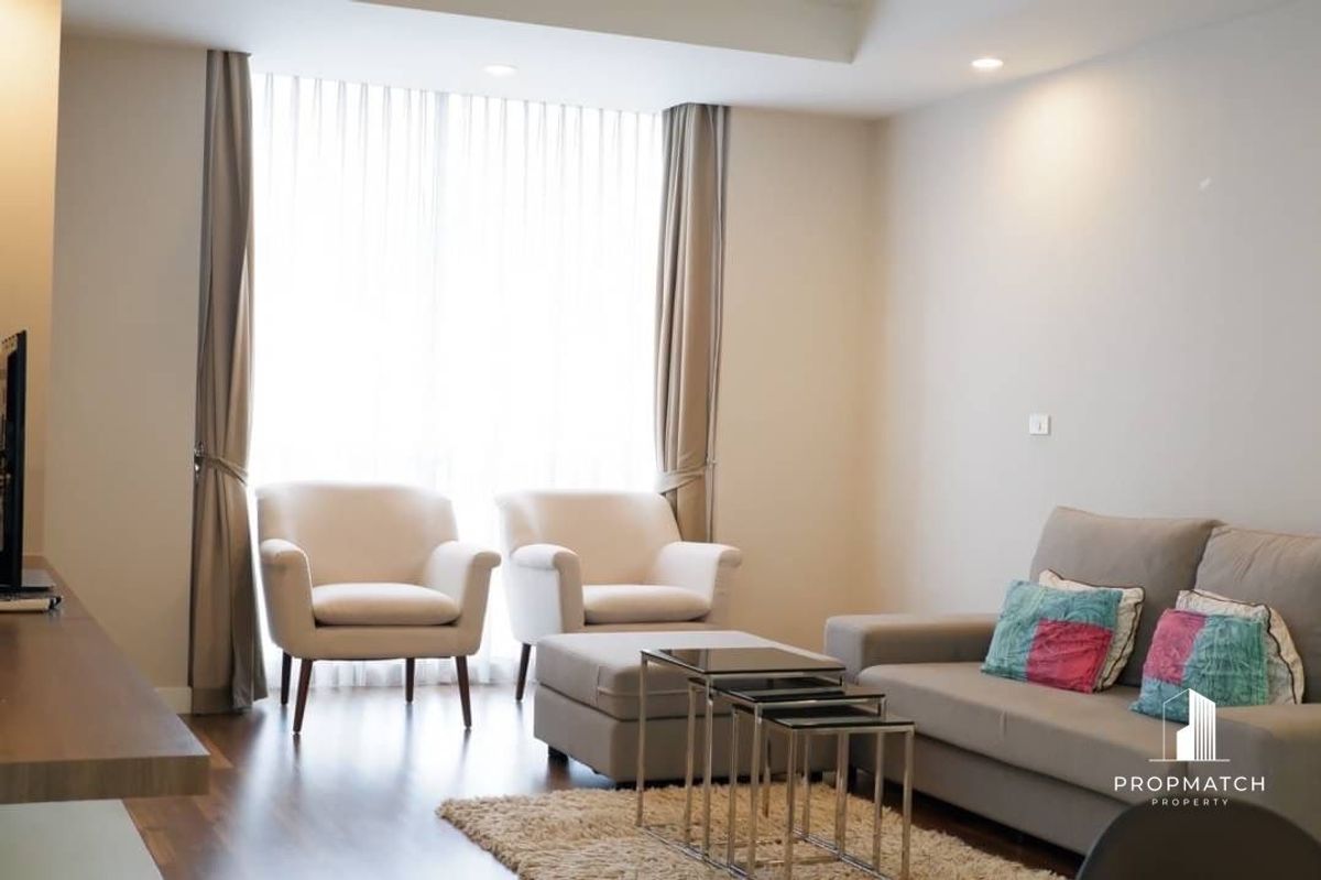 ให้เช่าคอนโดวิทยุ ชิดลม หลังสวน :  ✨Flash Deal ✨The Rajdamri(2Bed2Bath112SQM.) แต่งครบพร้อมอยู่ !! เพียง55,000 บาทต่อเดือน Tel.0981315848 @propmatch