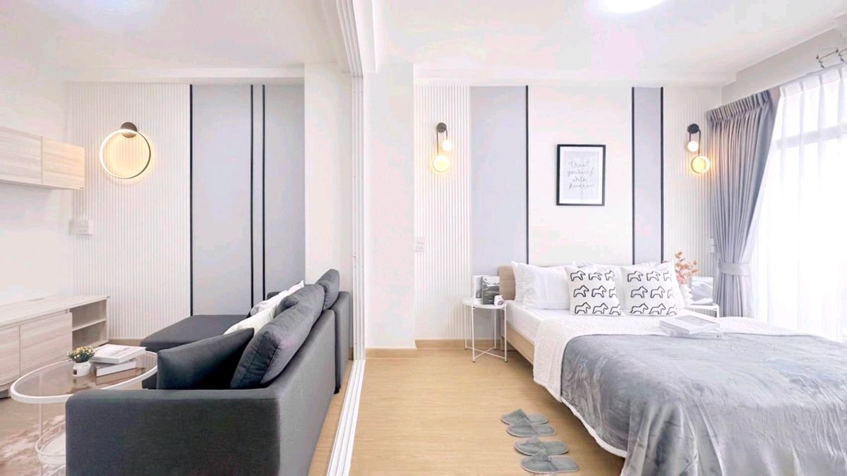 For SaleCondoPattanakan, Srinakarin : Stay comfortably without having to squeeze the function. It will work. Will be easy to rent Because the location is the best near the expressway near the train! 🌳 Thai Narong Tower Project 🌳