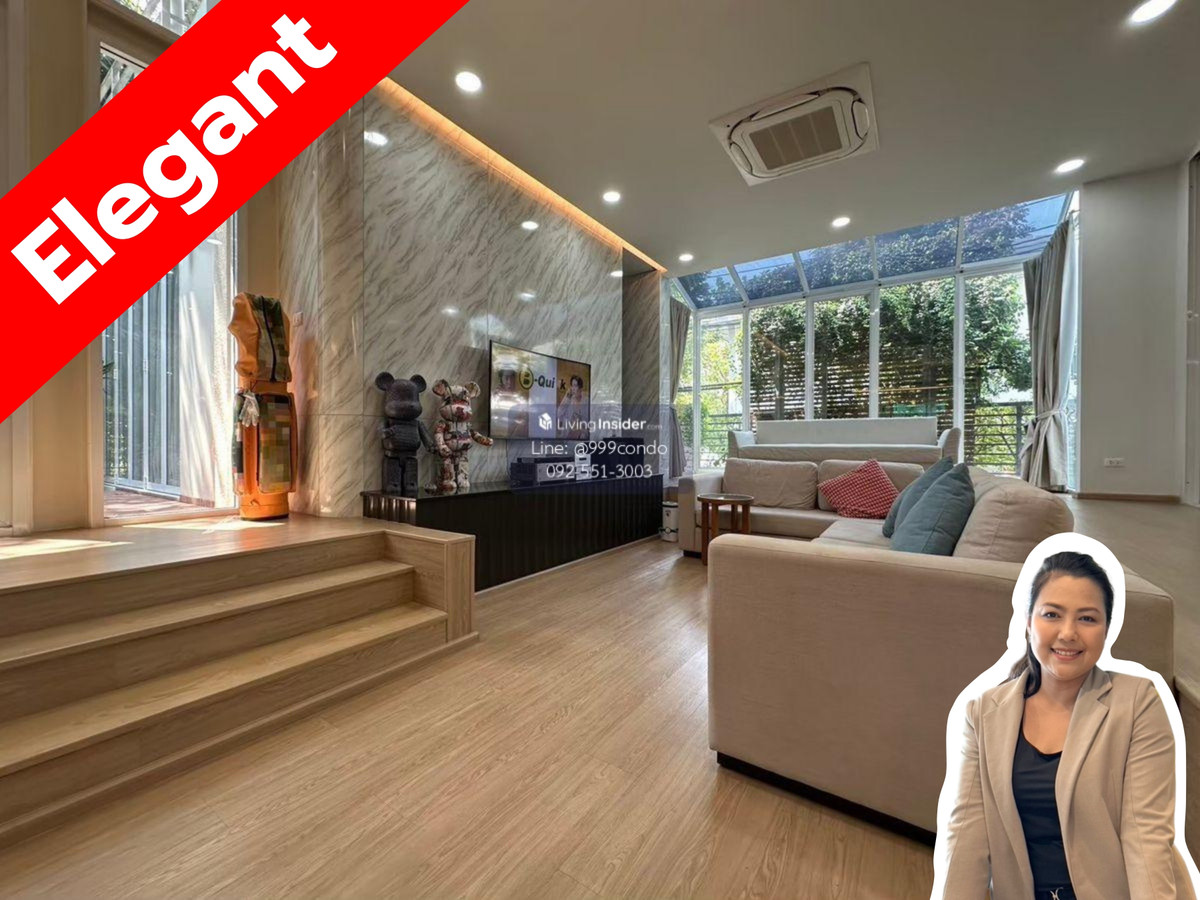 For RentHousePattanakan, Srinakarin : Ready to rent - luxury house, Noble Tara Pattanakan