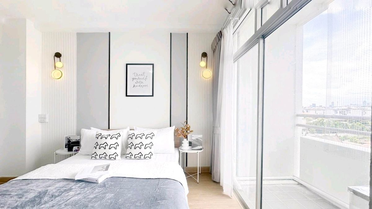 For SaleCondoPattanakan, Srinakarin : Stay comfortably without having to squeeze the function. It will work. Will be easy to rent Because the location is the best near the expressway near the train! 🌳 Thai Narong Tower Project 🌳