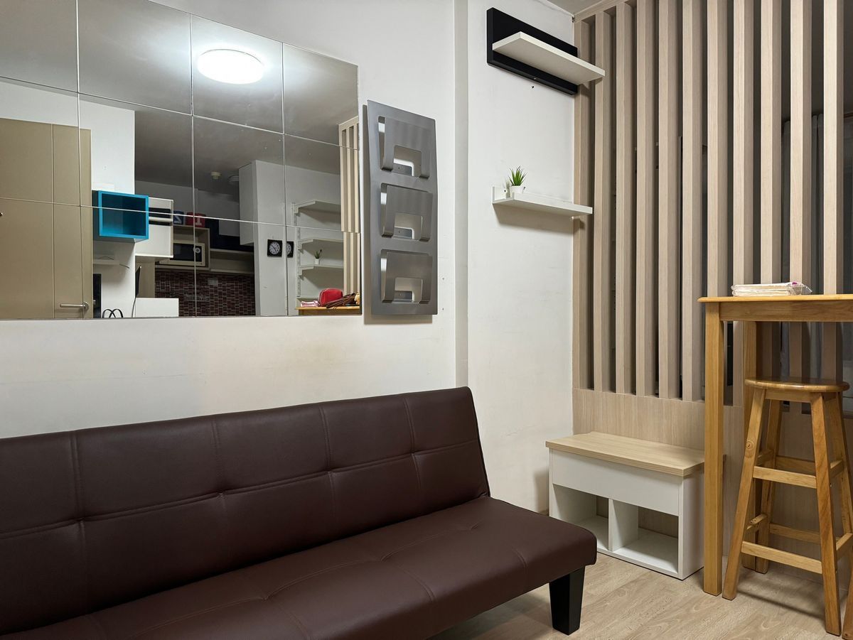 For SaleCondoOnnut, Udomsuk : Urgent sale 🔥 Elio Del Ray 🔥 Fully furnished and electric appliances, near BTS Udomsuk