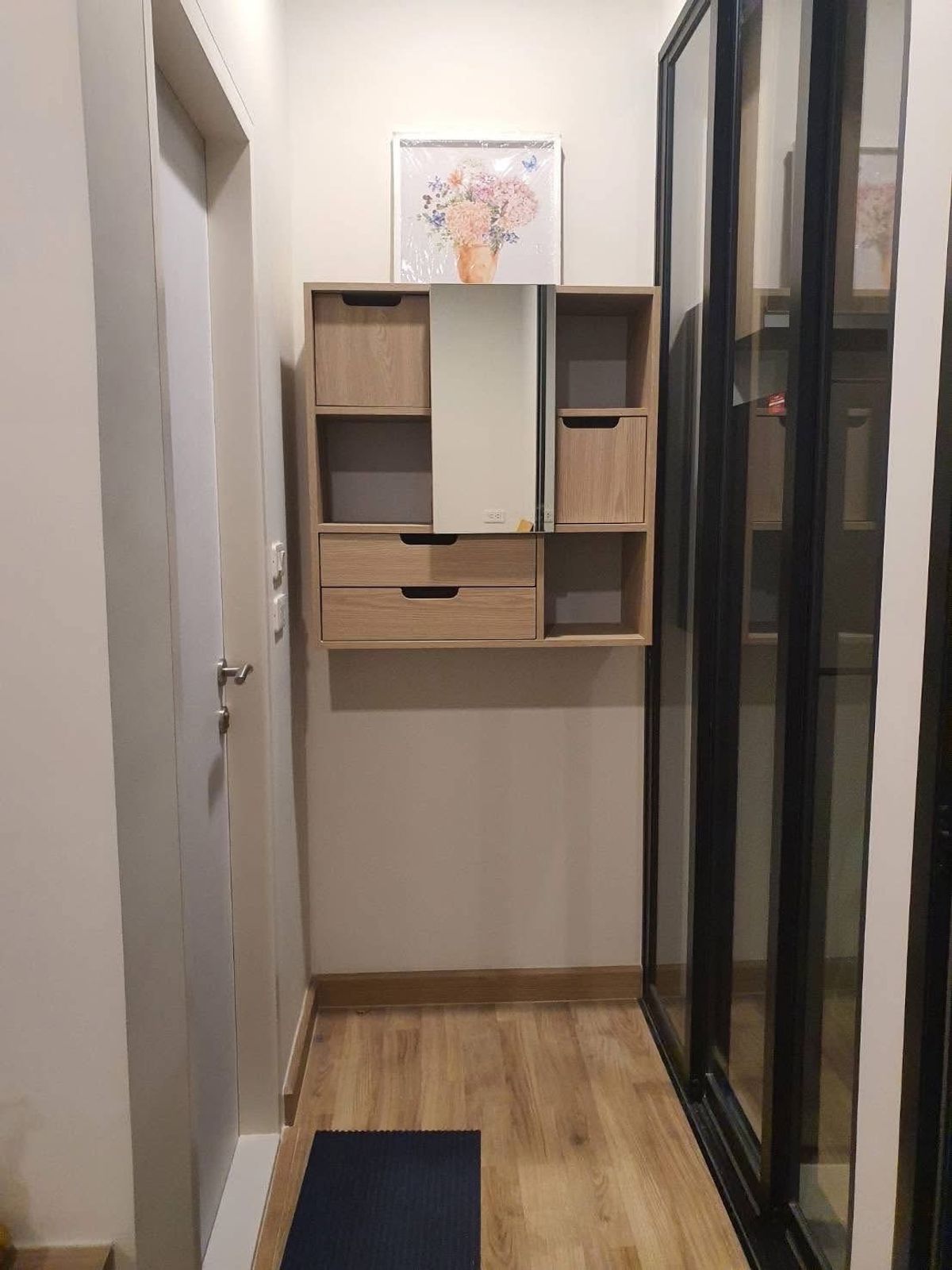 For RentCondoBangna, Bearing, Lasalle : For rent 📍 Niche Mono Sukhumvit - Bearing 📍 Near BTS Bearing, complete with furniture and electrical appliances