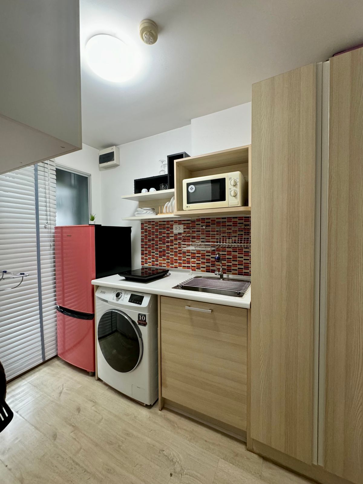 For SaleCondoOnnut, Udomsuk : Urgent sale 🔥 Elio Del Ray 🔥 Fully furnished and electric appliances, near BTS Udomsuk