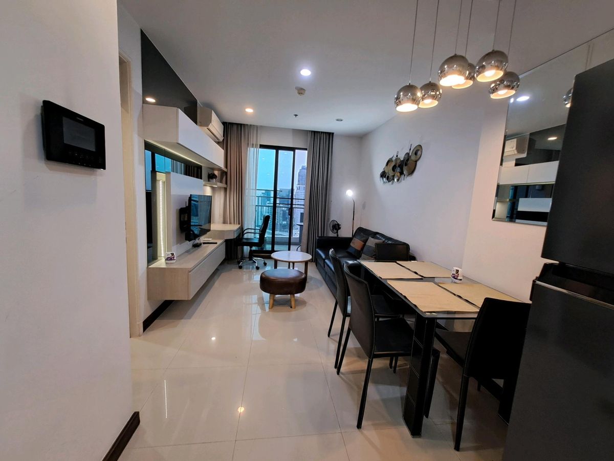For RentCondoRama9, Petchburi, RCA : For Rent Supalai Premier Asoke 1 Bedroom 50.5 SQM Close to MRT Petchburi, Swu University, Airport Link, Sing Complex Building