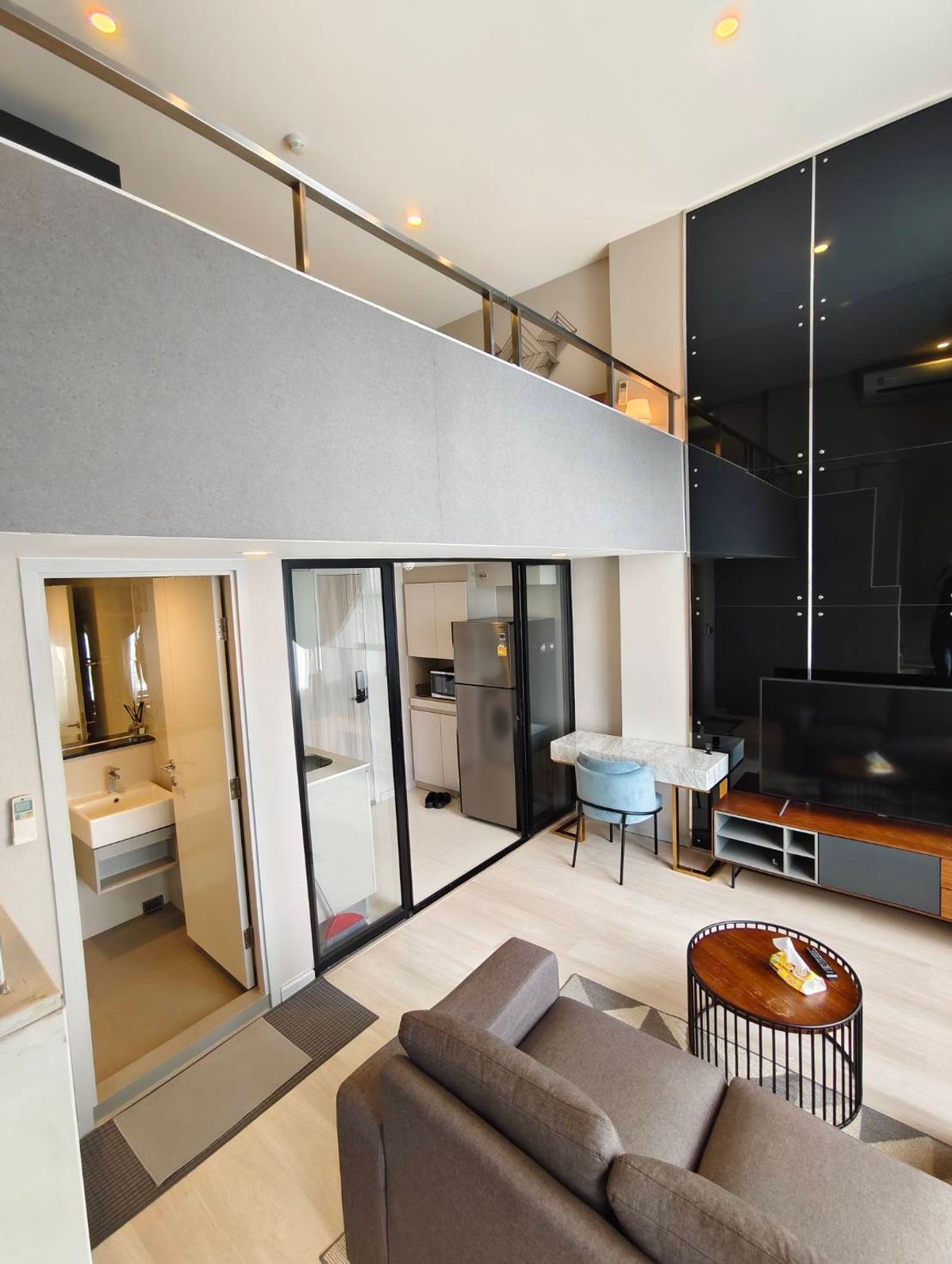 For RentCondoSathorn, Narathiwat : OMG064  < Available 17-Feb-26 >  Nice Duplex unit - near Sathorn [ Knightsbridge Prime Sathorn ]