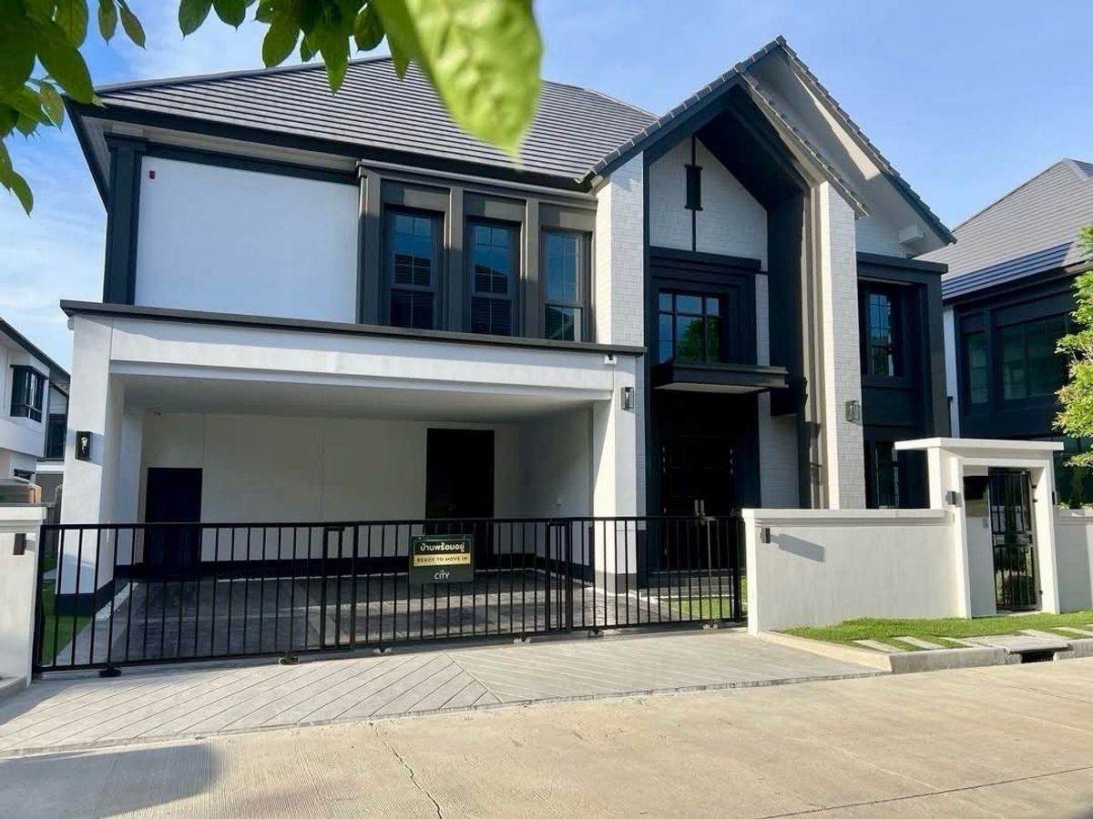 บ้านบางนา แบริ่ง ลาซาล : 📢👇 บ้านเดี่ยวหรู  ใกล้เมกะบางนา โรงเรียนนานาชาติ และโรงพยาบาลหลายแห่ง