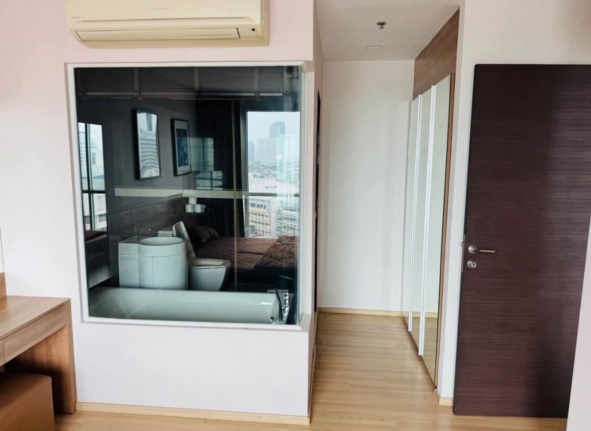 ให้เช่าคอนโดสาทร นราธิวาส : ให้เช่า ✨ Rhythm Sathorn ✨ เฟอร์นิเจอร์ และ เครื่องใช้ไฟฟ้าครบ ใกล้ BTS สะพานตากสิน