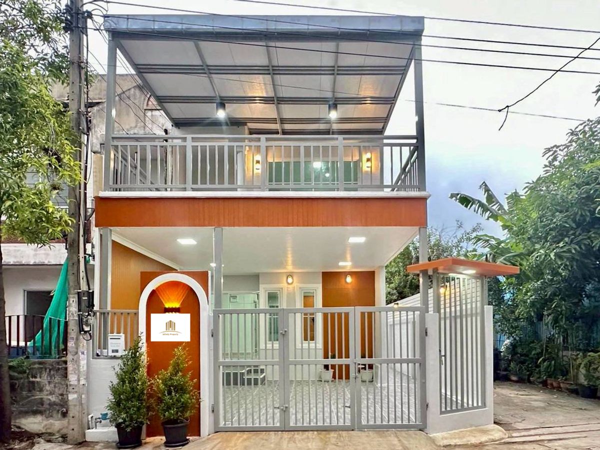 ขายทาวน์โฮมนนทบุรี บางใหญ่ บางบัวทอง : 📢 ขาย ทาวน์เฮ้าส์ รีโนเวททั้งหลัง  🏘 ร่มรื่นวิลล์4 🚇 ใกล้ MRT สามแยกบางใหญ่ 💸 ราคา 2.69 ล้าน ฟรีโอน