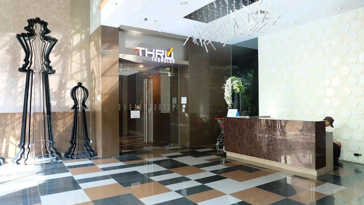 ให้เช่าคอนโดพระราม 9 เพชรบุรีตัดใหม่ RCA : 🎉 ปล่อยเช่า Thru Thonglor Condo ปากซอยทองหล่อ ริมฝั่งถนนเพชรบุรีตัดใหม่