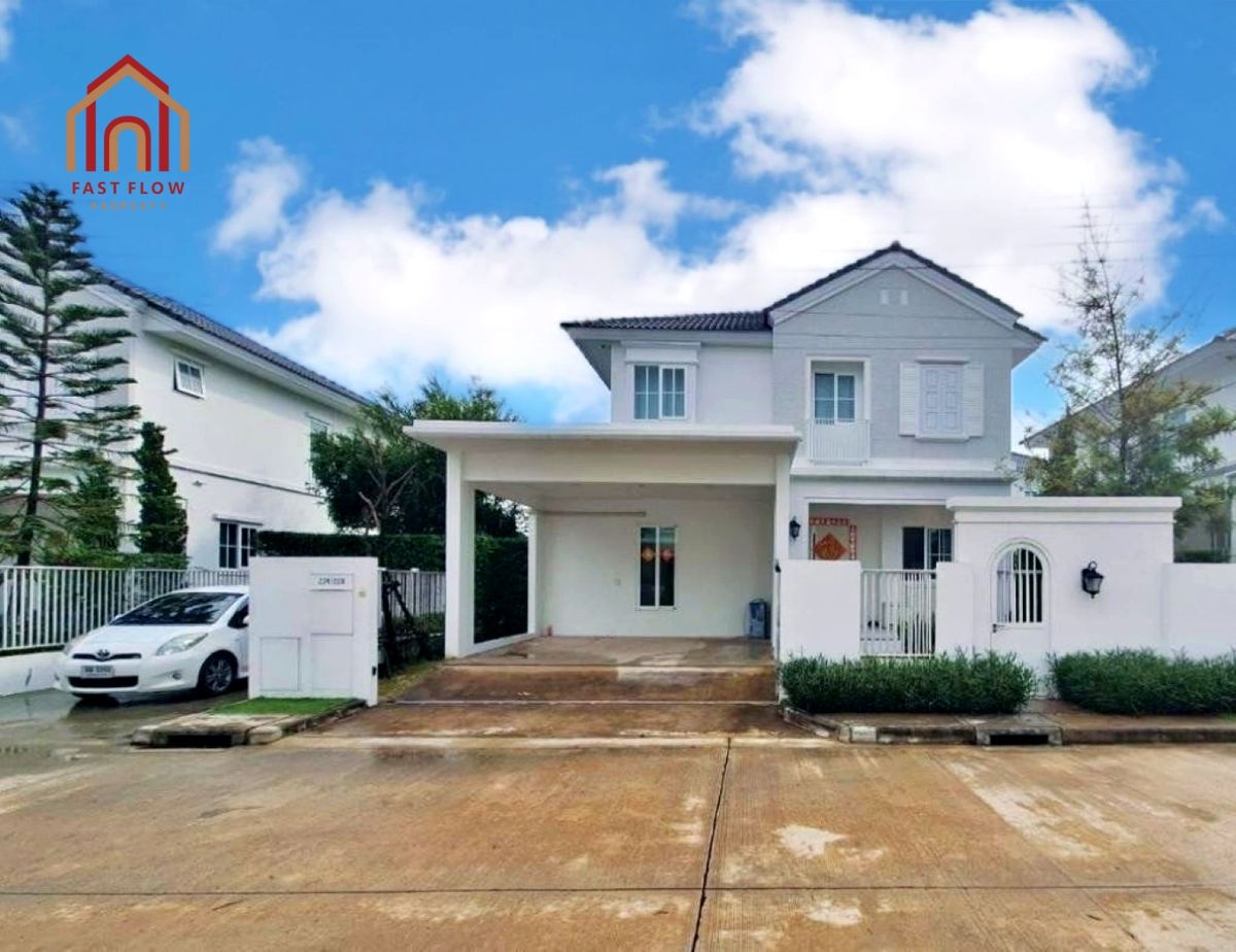 บ้านบางนา แบริ่ง ลาซาล : ขาย ให้เช่าบ้านเดี่ยว ชัยพฤกษ์ บางนา กม.15 ถนนบางนาตราด พร้อมเฟอร์นิเจอร์บิวท์อิน บ้านหลังมุม ติดถนนเมน ใกล้คลับเฮ้าส์ URA