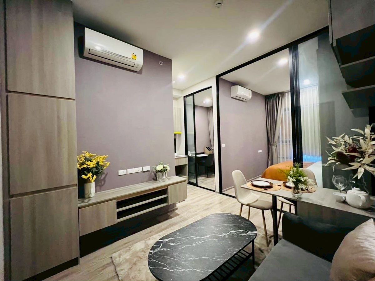ให้เช่าคอนโดเกษตรศาสตร์ รัชโยธิน : ให้เช่าคอนโด 1 ห้องนอน  Knightsbridge เกษตร โซไซตี้ 🔥 ติด BTS เสนานิคม 🔥