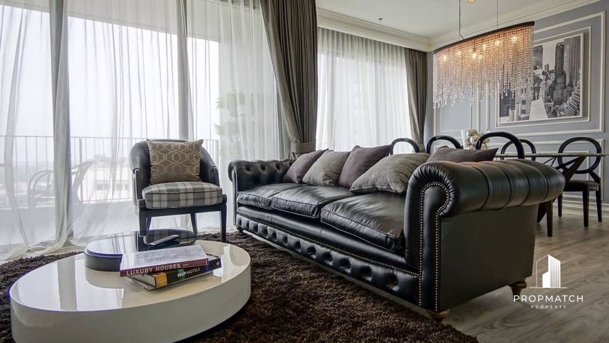 ให้เช่าคอนโดสุขุมวิท อโศก ทองหล่อ : ✨Flash Deal ✨The Emporio Place Sukhumvit 24(3Bed4Bath170SQM.) แต่งครบพร้อมอยู่ !! เพียง 160,000 บาทต่อเดือน Tel.0981315848 @propmatch
