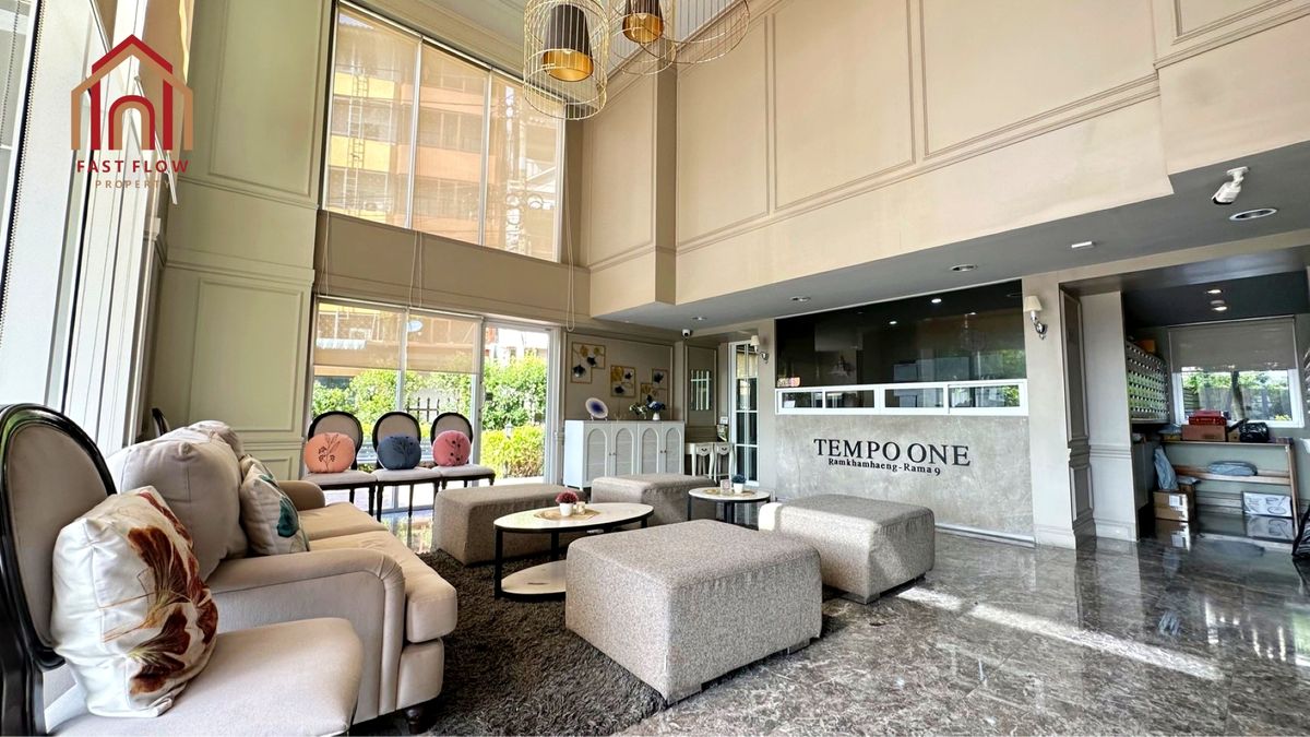 For RentCondoRamkhamhaeng, Hua Mak : For rent fully furnished 3rd floor Tempo One Ramkhamhaeng - Rama 9 (Tempo One Ramkhamhaeng - Rama 9) JOA