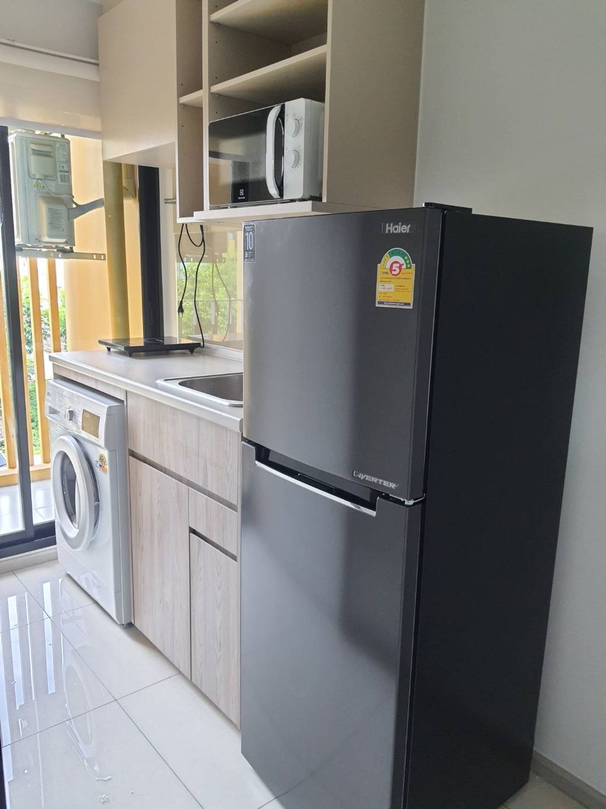 For RentCondoOnnut, Udomsuk : For rent ✨ Plum Condo Sukhumvit 97.1 ✨ Fully furnished and equipped with electrical appliances, near BTS Bang Chak