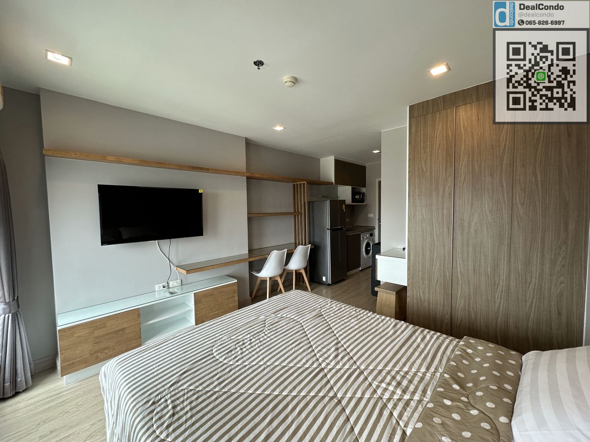 For RentCondoNonthaburi, Bang Yai, Bangbuathong : Casa004-Condo Rental @MRT Three Bang Yai Intersection, Floor 21, Tel 065-626-6997