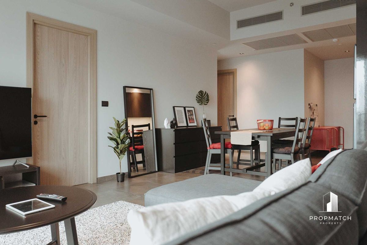 ให้เช่าคอนโดสุขุมวิท อโศก ทองหล่อ : ✨Flash Deal ✨The Lofts Asoke (2Bed2Bath87SQM.) แต่งครบพร้อมอยู่ !! เพียง 75,000 บาทต่อเดือน Tel.0981315848 @propmatch