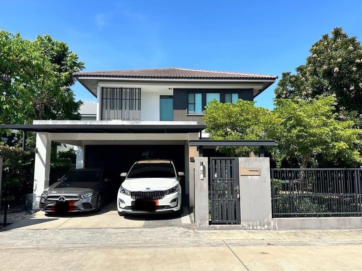 ให้เช่าบ้านบางนา แบริ่ง ลาซาล : WS664 🏡 บ้านหรูโซนบางนา  MANTANA บางนา กม.7  ราคาเช่า 75,000 บาท/เดือน