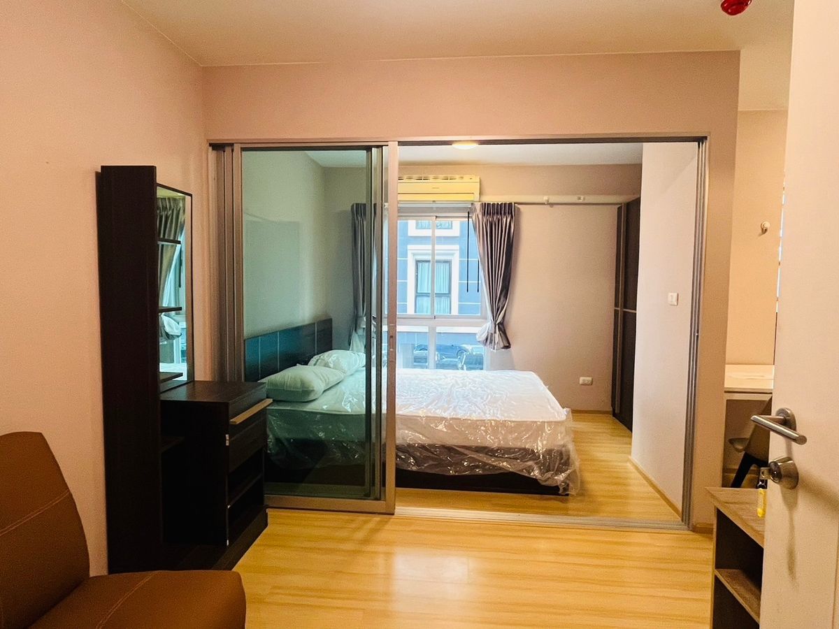 For SaleCondoChaengwatana, Muangthong : Selling cheap losses that the market price Plum Chaengwattana Condo Phase 3 furniture, complete rental fees, only 1.42 deleted