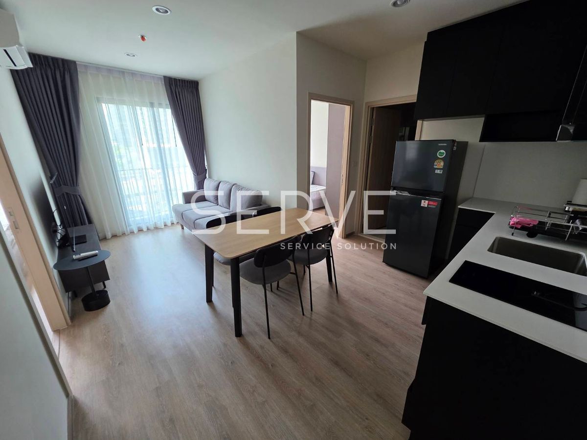 For RentCondoRama9, Petchburi, RCA : 33K/Mo 2 Beds 2 Baths Nice Room Fully furnishe New Condo Good Location MRT Phra Ram 9  220 m @  NUE District R9 